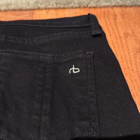 Rag and Bone jeans black skinny jeans size 27 - Picture 5 of 6